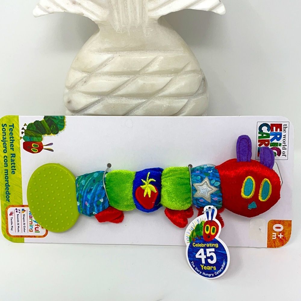 The Very Hungry Caterpillar Teether Rattle